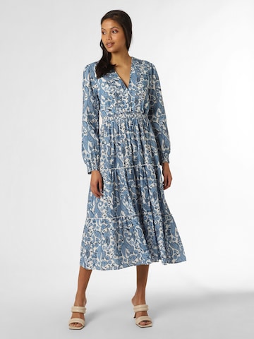 Robe Marie Lund en bleu : devant