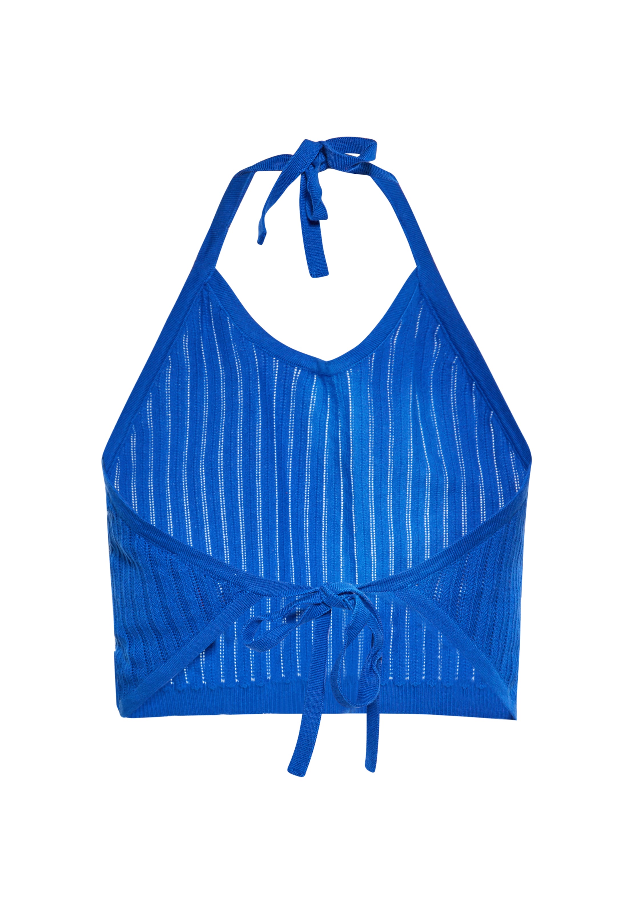 IZIA Vyšívaný top - Modrá