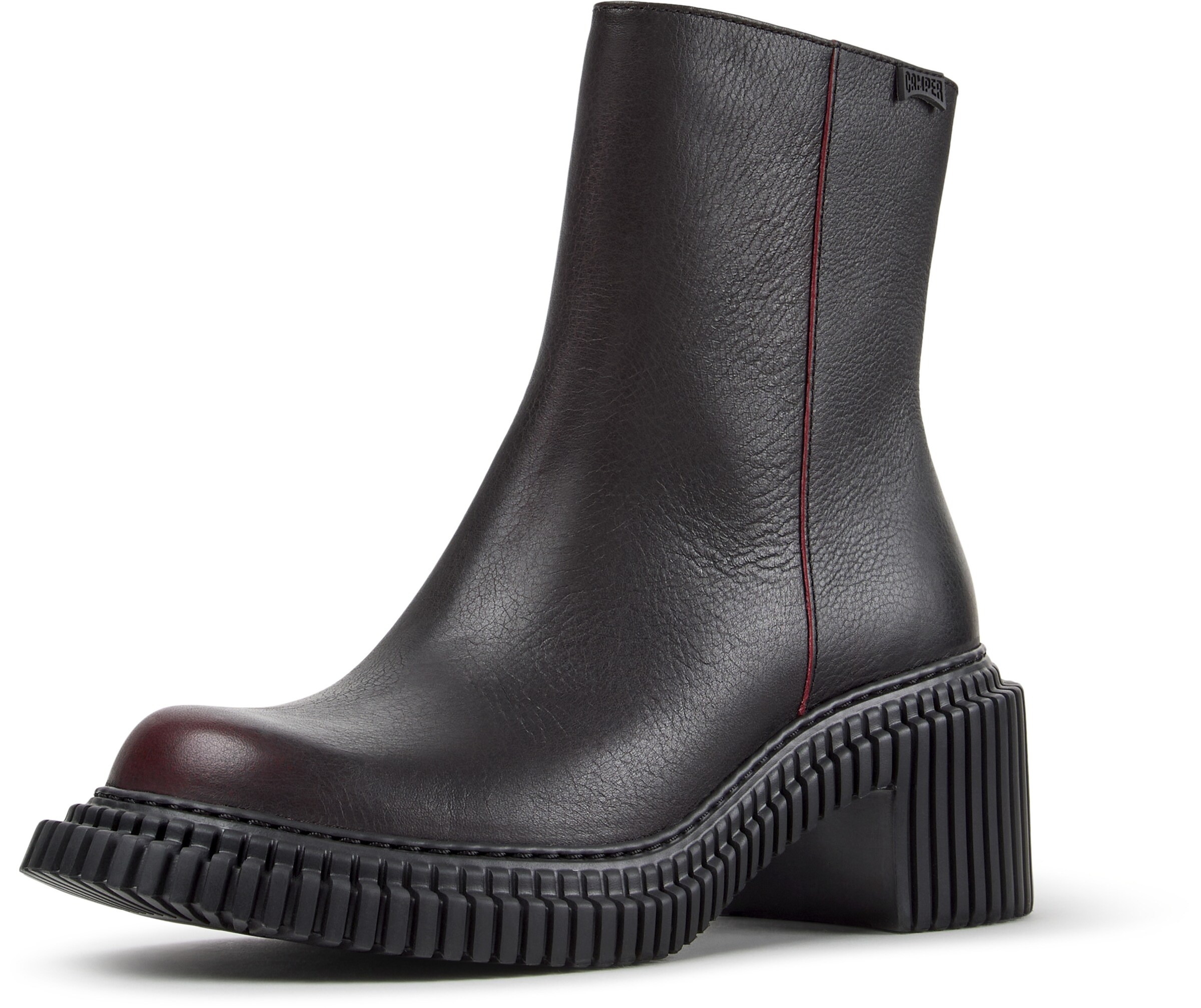 CAMPER - Botines ' Pix London ' en rojo: frente