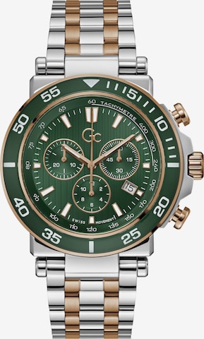 Montre à affichage analogique 'One Sport' Gc en argent : devant