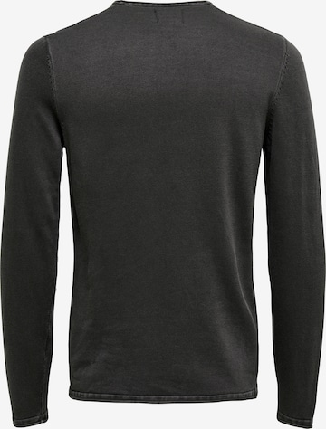 Only & Sons - Ajuste regular Jersey 'Garson' en negro