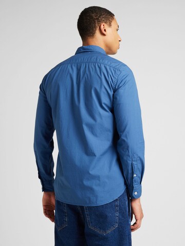 UNITED COLORS OF BENETTON Regular fit Риза в синьо
