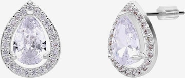 Boucles d'oreilles 'Statement' Lucardi en argent : devant