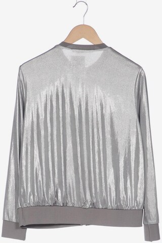MANGO Sweatshirt & Zip-Up Hoodie in S in Silver