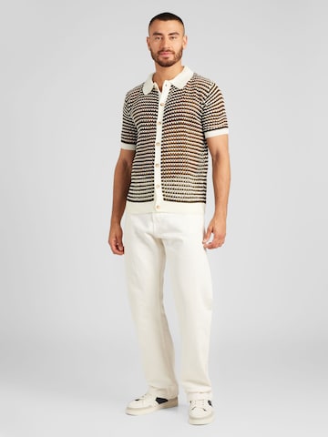 Vestes en maille TOPMAN en beige