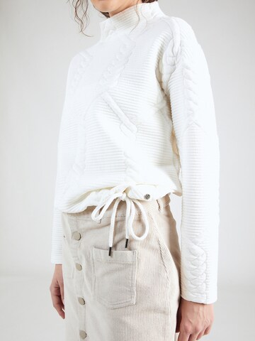 Sweat-shirt 'ZOE' Key Largo en blanc