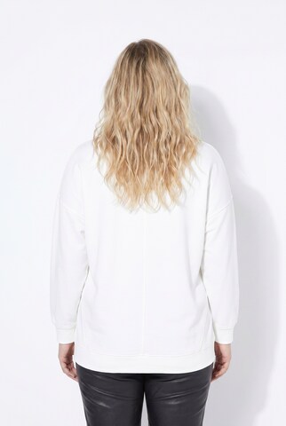 Ulla Popken Sweatshirt in White