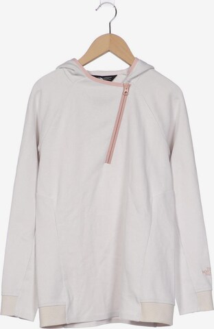 THE NORTH FACE Sweatshirt & Zip-Up Hoodie in S in White: front