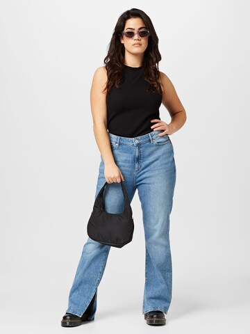 Vero Moda Curve Bootcut Farmer 'Selma' - kék