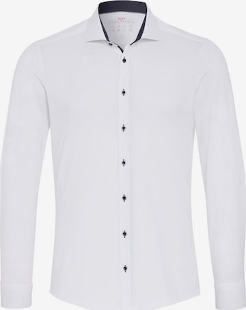 PURE Slim Fit Hemd in Weiß: Vorderseite