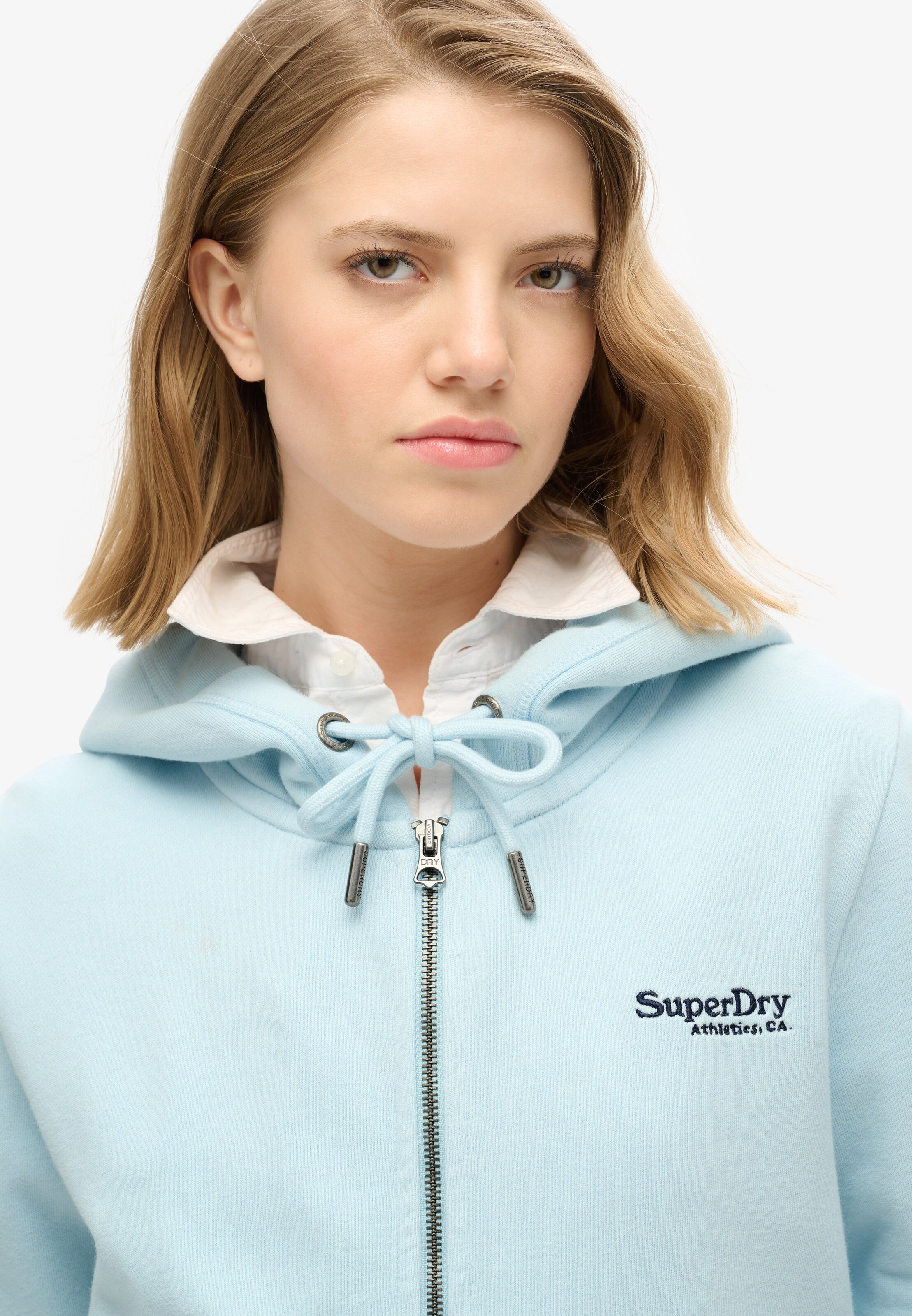 Veste de survêtement 'Essential' Superdry en bleu