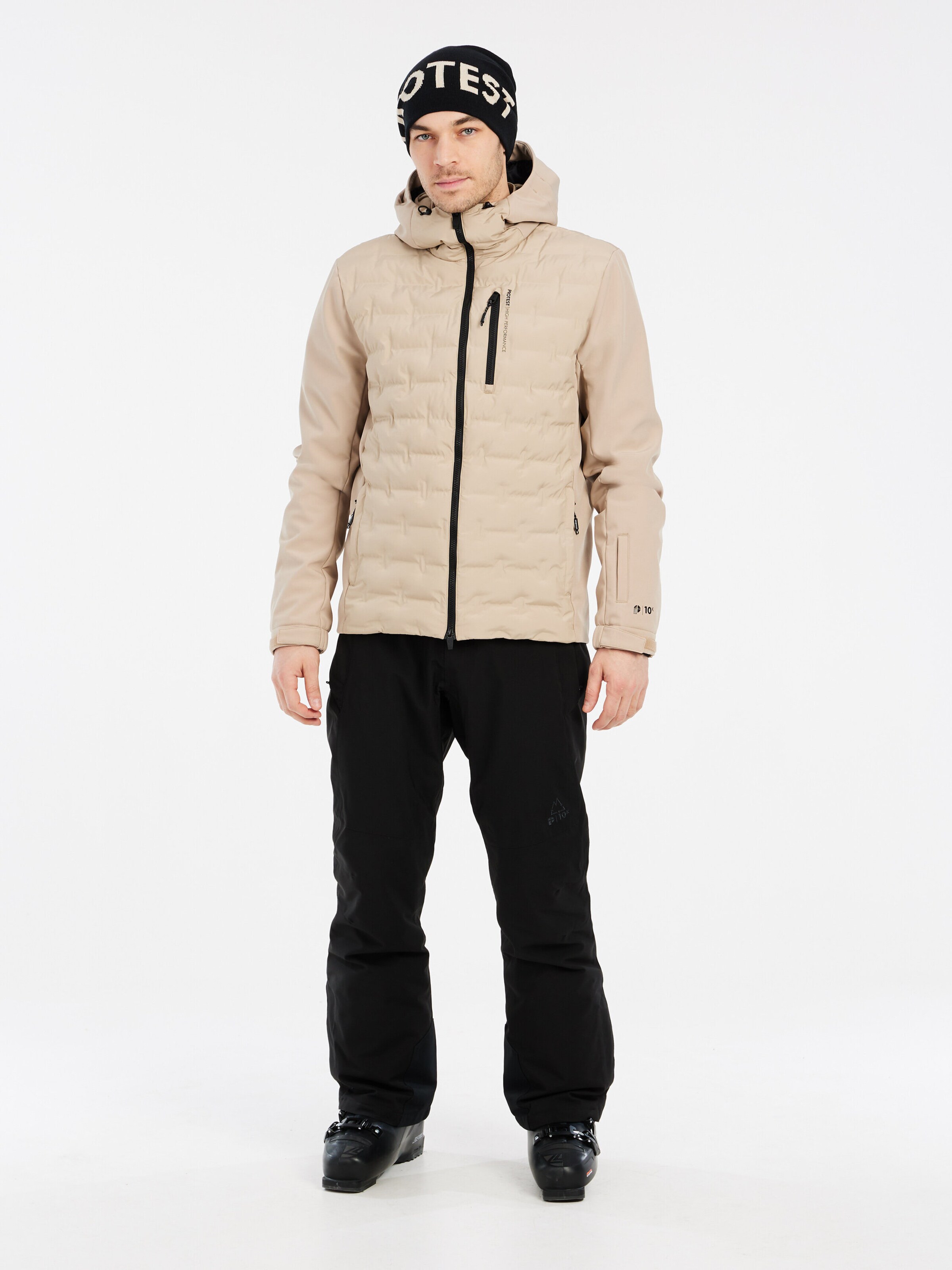 PROTEST Sports jacket 'PRTMALMO' in Brown