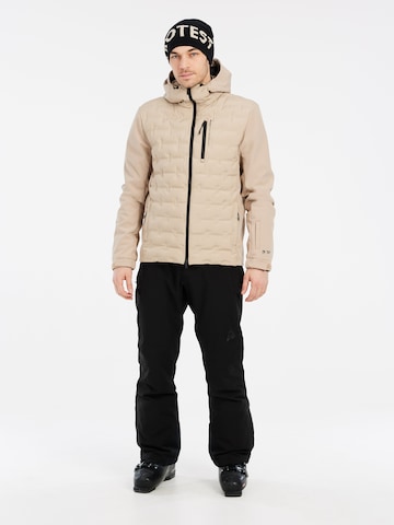 PROTEST Sportjacke 'PRTMALMO'‌‌‌‌‌‌‌‌‌‌ in Braun