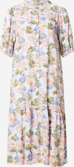 Fransa Shirt Dress 'SOFTY' in Light blue / Olive / Pink / White, Item view