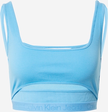 Calvin Klein Jeans Top in Blue: front