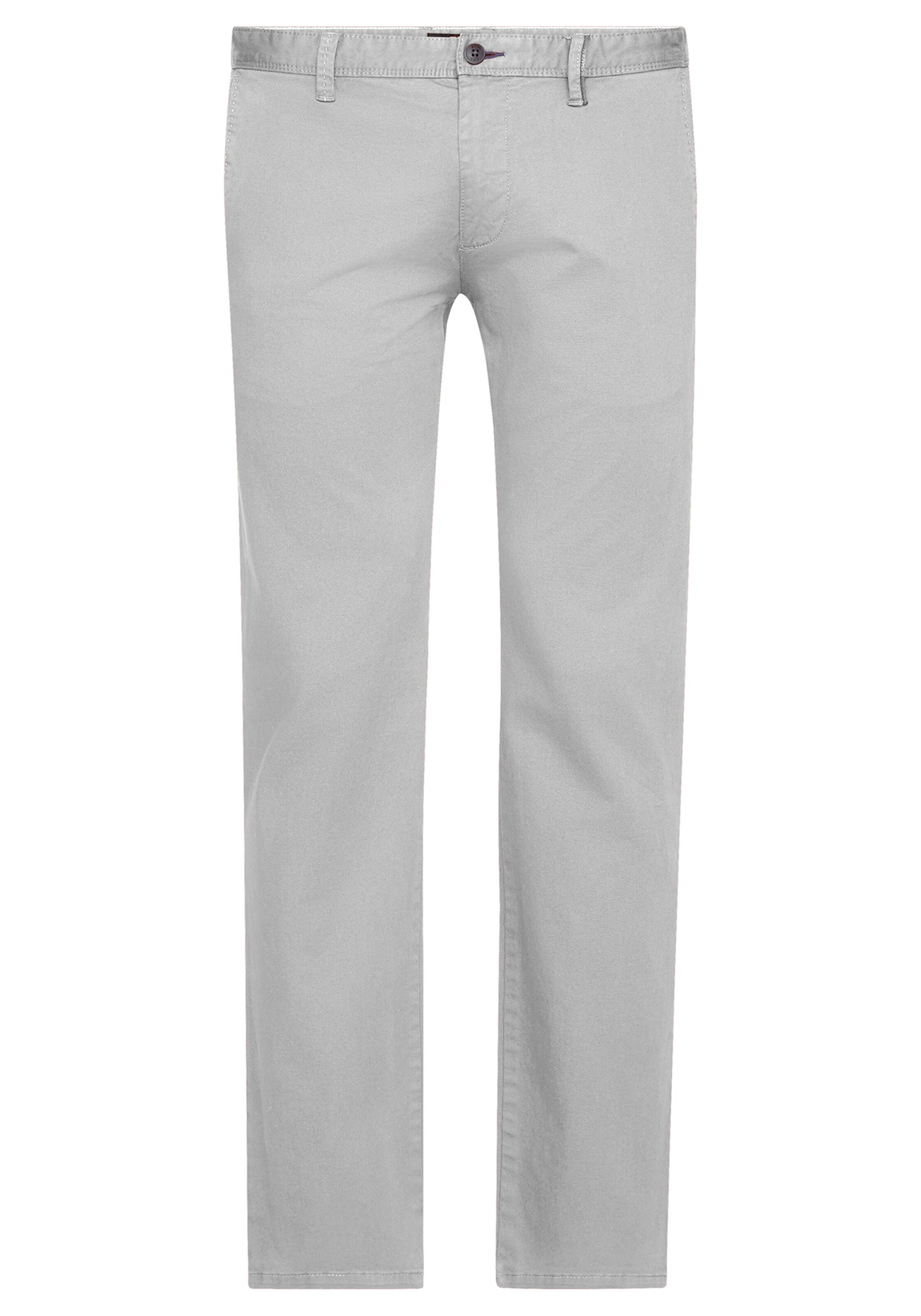 REDPOINT Chino Pants in Grey: front