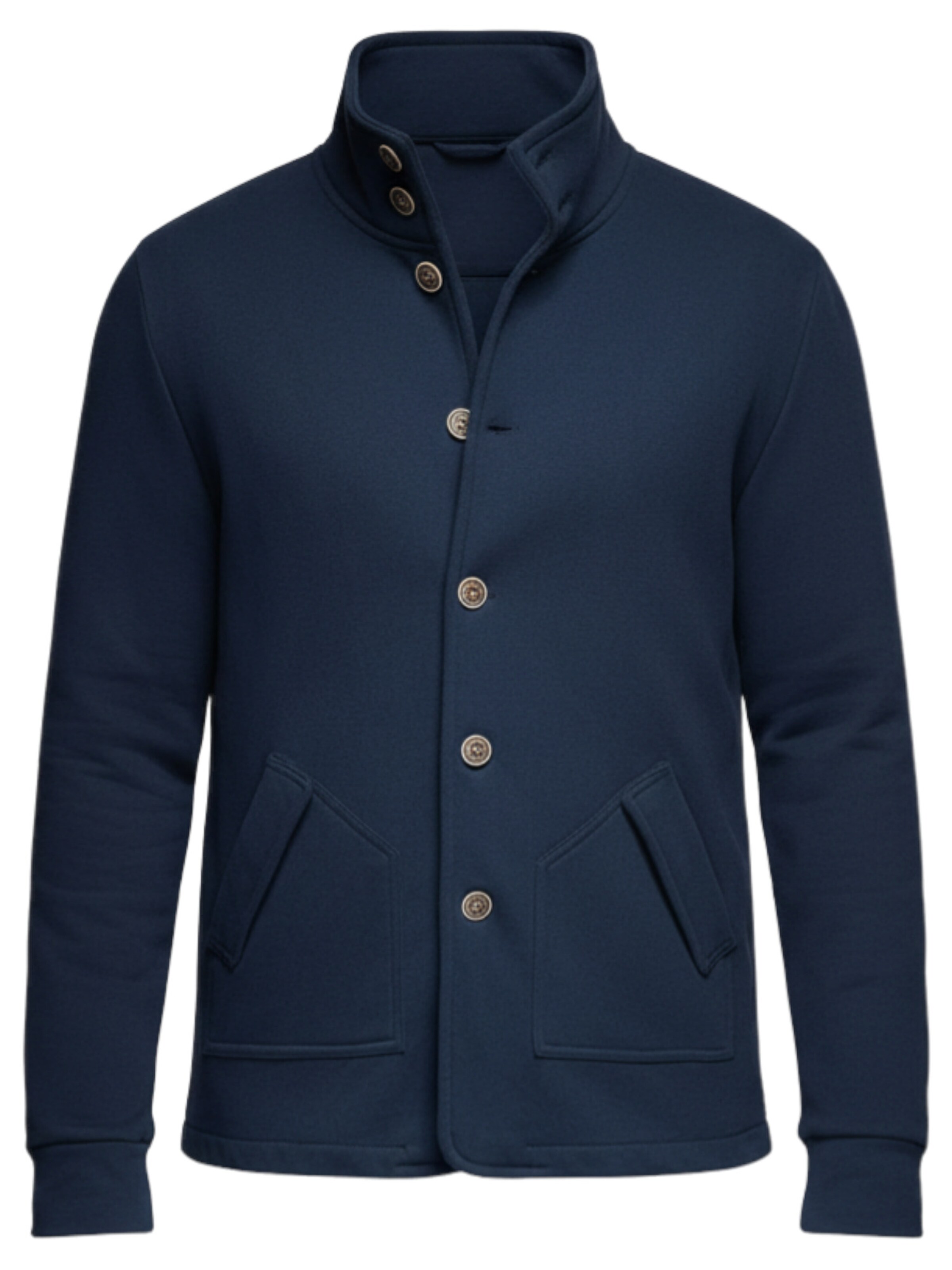 Ombre Sweatshirt in Blauw: voorkant