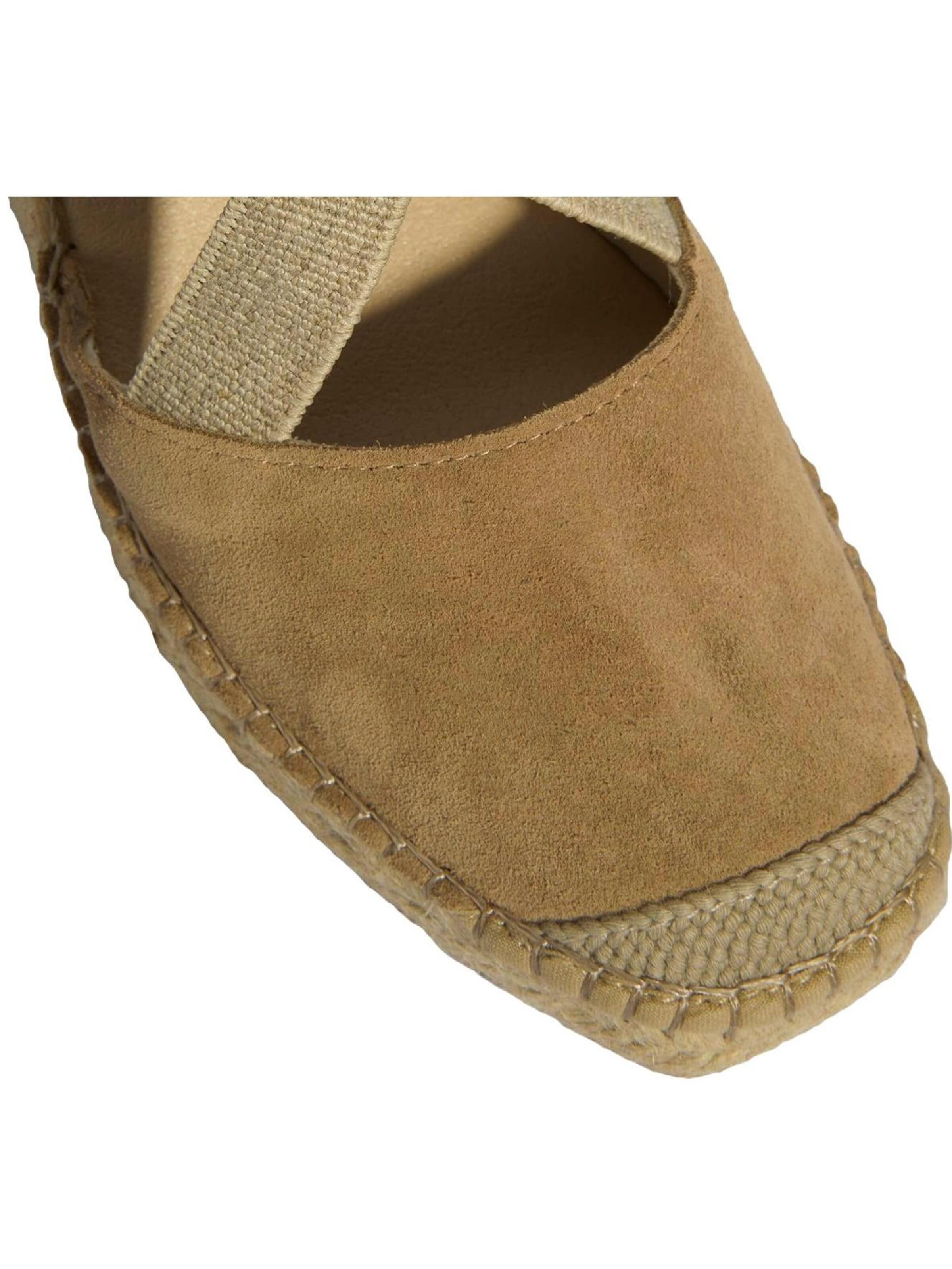 Desa Espadrilles 'Keil-Espadrilles' in Beige