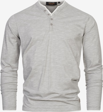 INDICODE JEANS Shirt 'Coleson' in Grau: Vorderseite