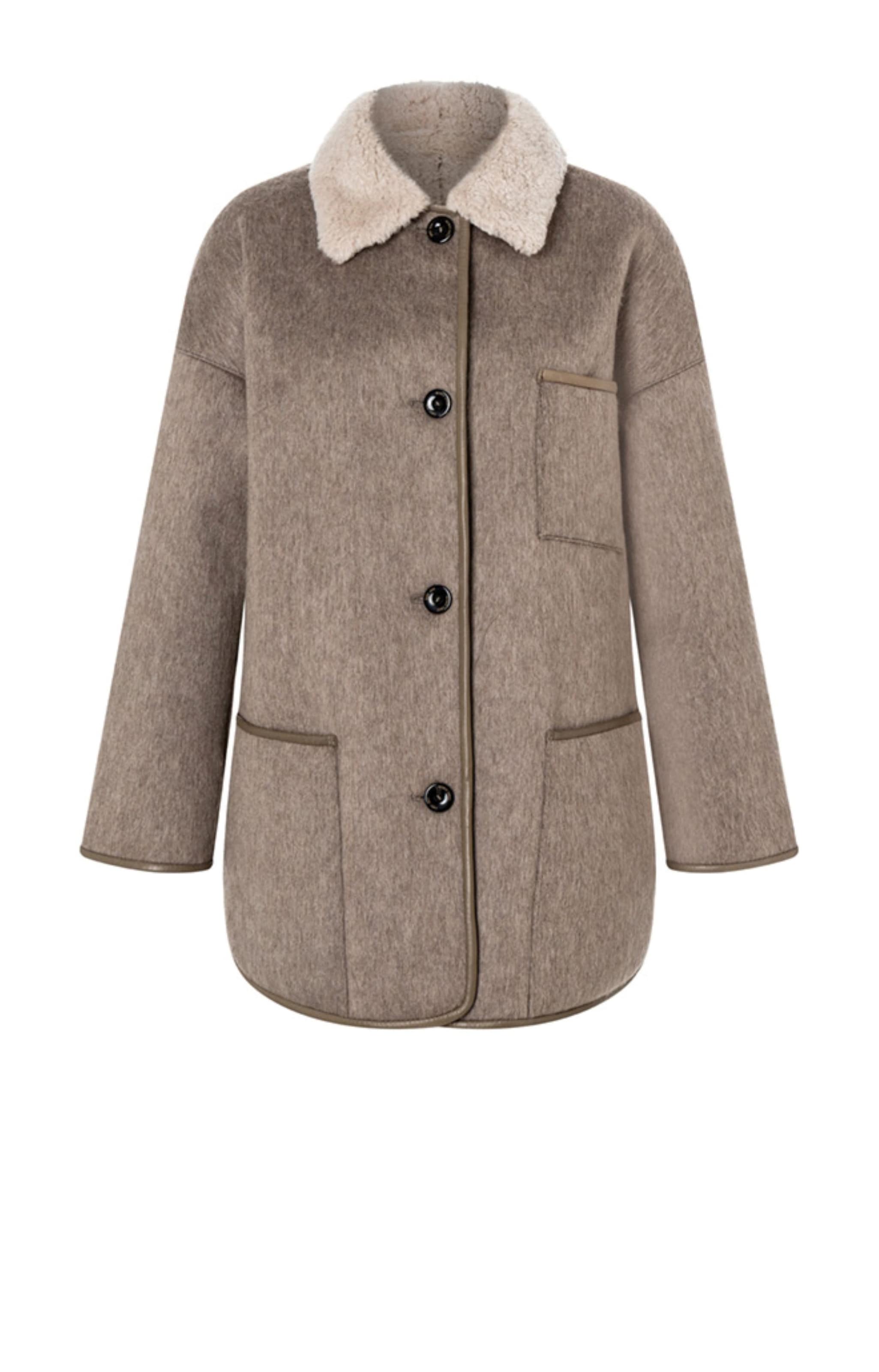 Werner Christ Tussenjas 'Milena' in Grijs: voorkant