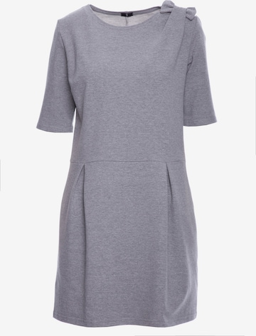 made of emotion - Vestido en gris: frente
