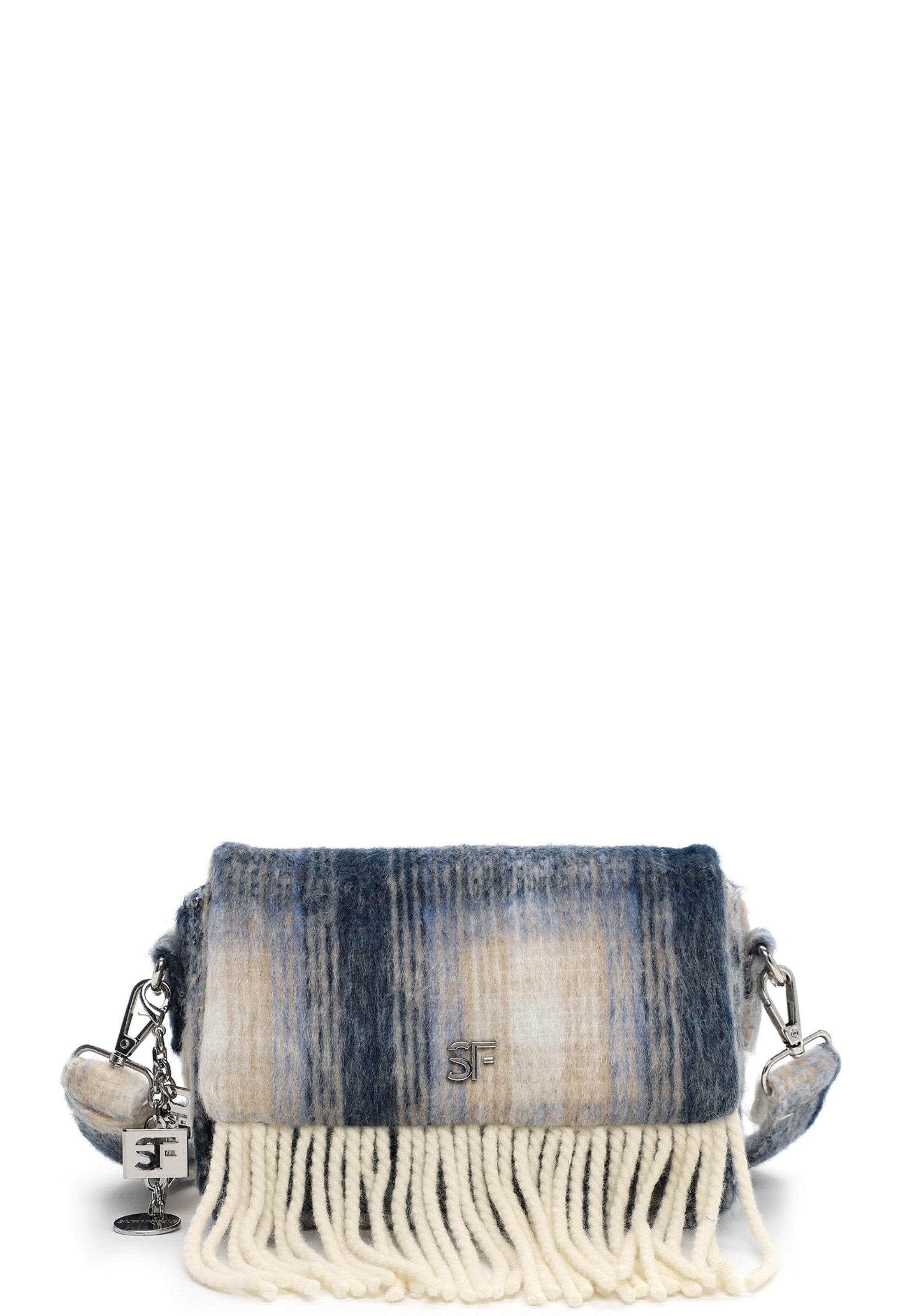 Suri Frey Schoudertas ' SFY Philly ' in Blauw: voorkant