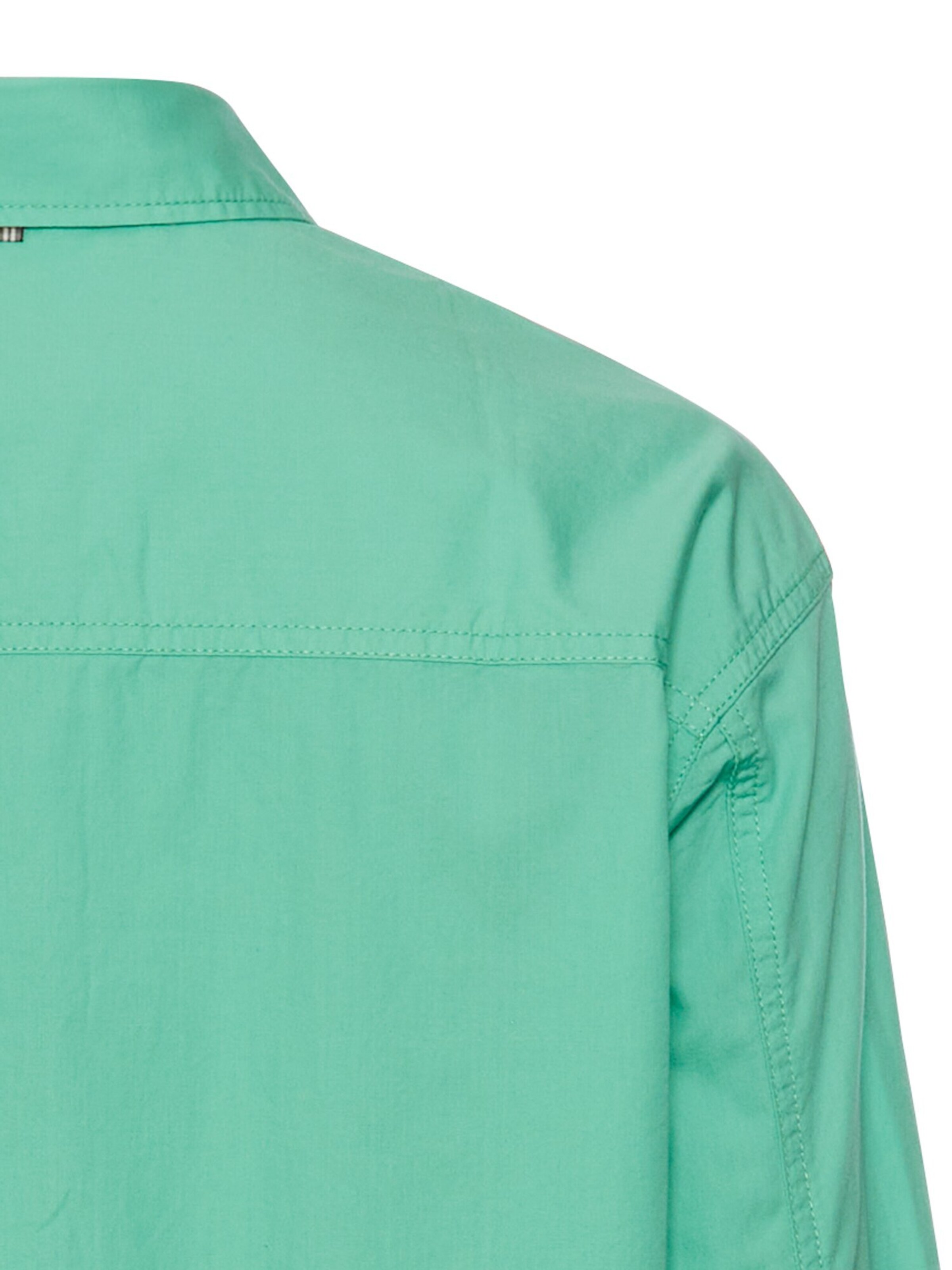 CAMEL ACTIVE Hemdbluse aus Baumwolle in Grün