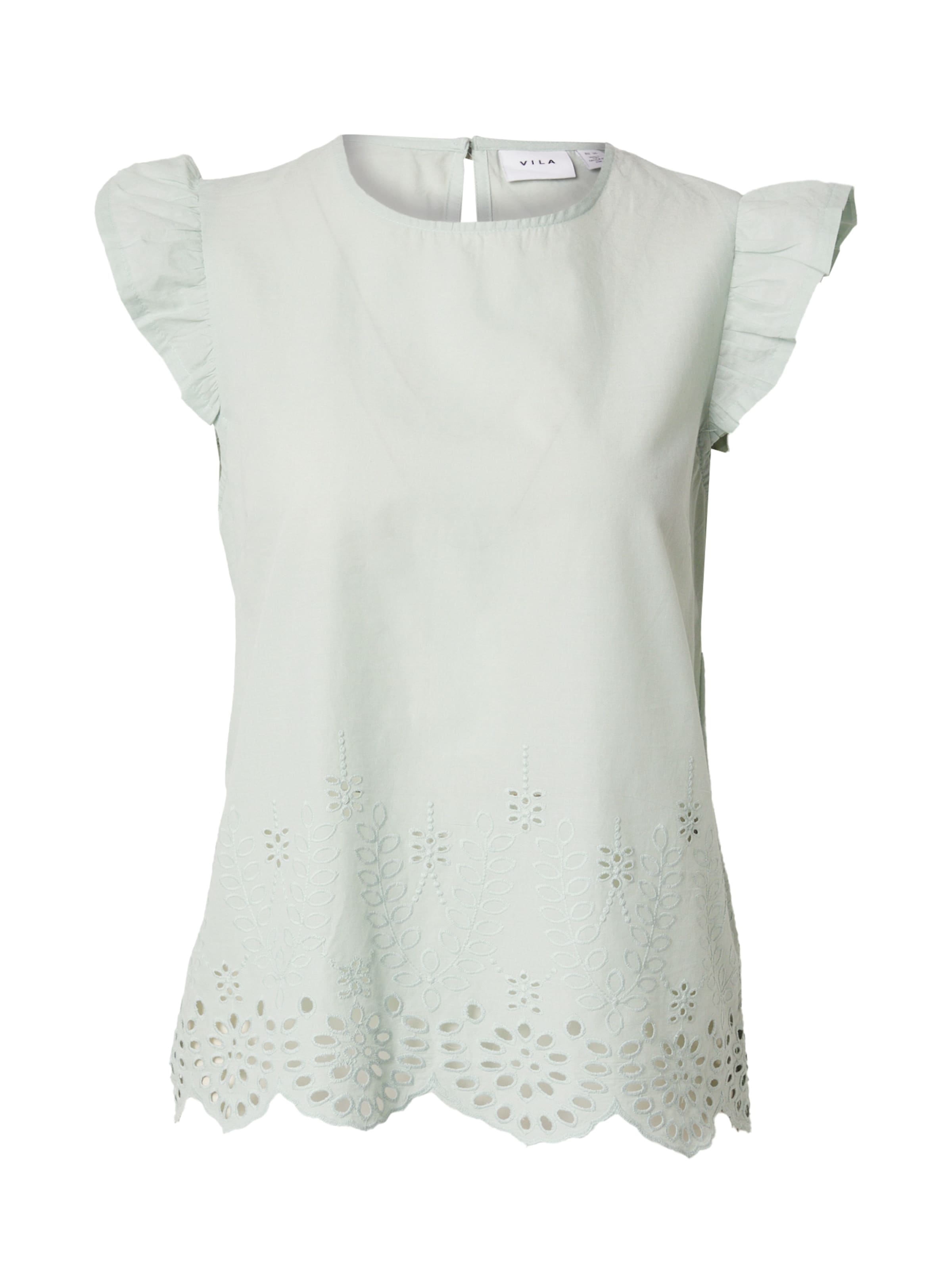 VILA Shirt 'VIHortensa' in Green: front