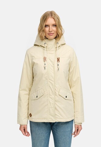Ragwear Winter jacket 'YOUMODO' in Beige: front