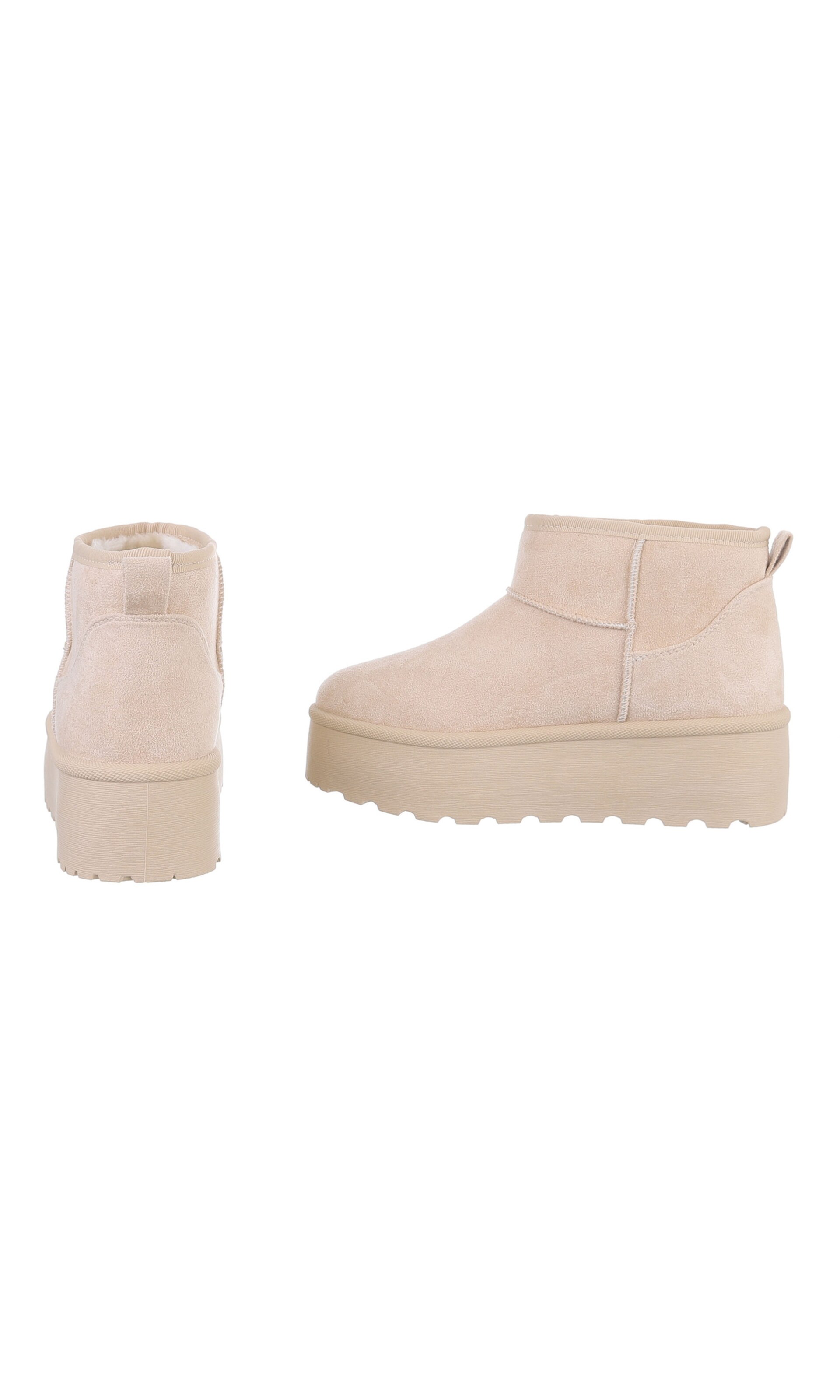 Ital-Design Boots in Beige