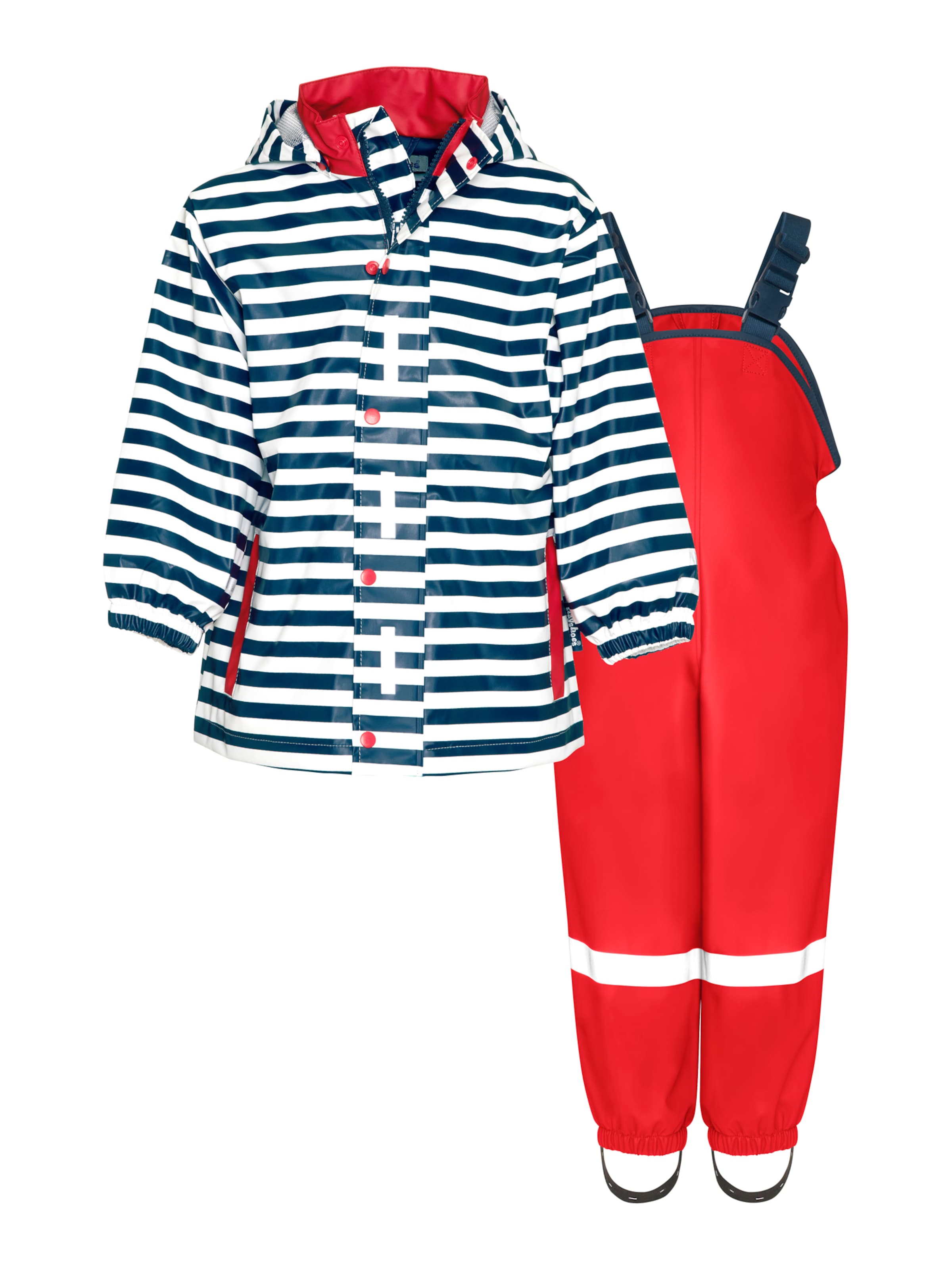 PLAYSHOES Athletic Suit in Red