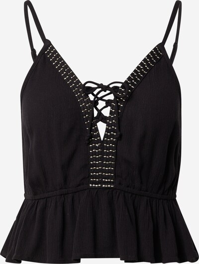 ABOUT YOU Top 'Valeria' in gold / schwarz, Produktansicht