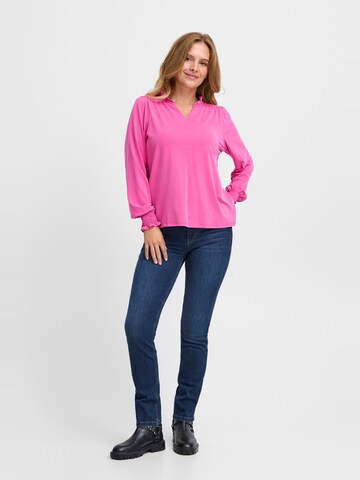 Camicia da donna 'Lippa' di PULZ Jeans in rosa