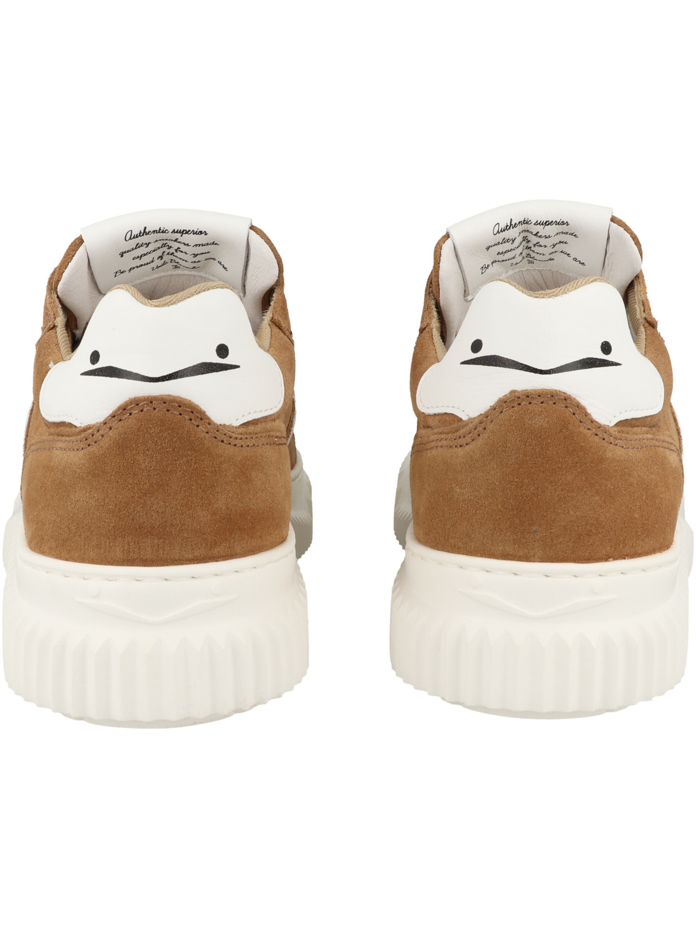 Voile blanche Sneaker 'LIPARI' in Braun