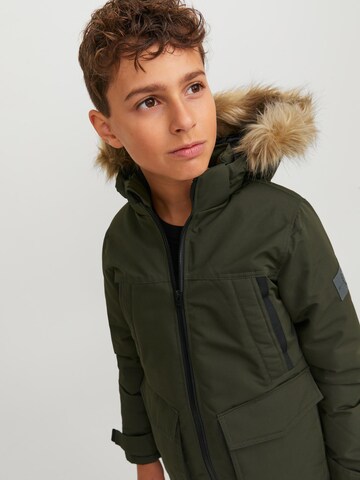 Jack & Jones Junior Téli dzseki 'Craft' - zöld