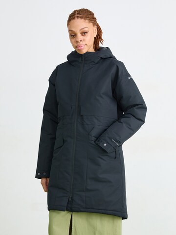 juoda COLUMBIA Laisvalaikio striukė 'Juniper Ridge III Down': priekis