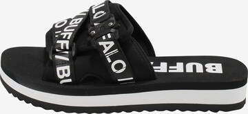 BUFFALO Sandals in Black: front