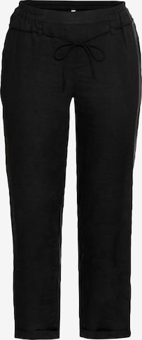 SHEEGO Regular Pants in Black: front