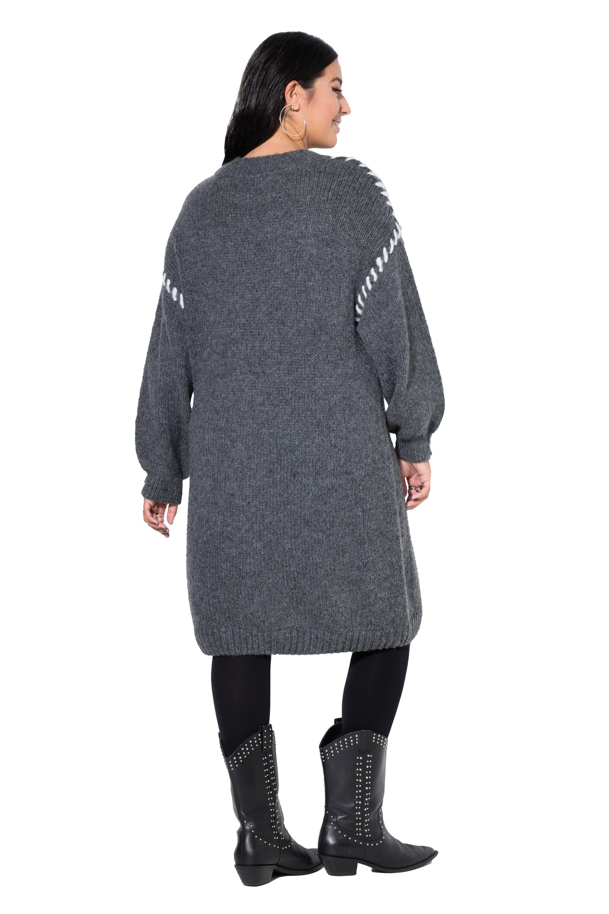 Studio Untold Knitted dress in Grey