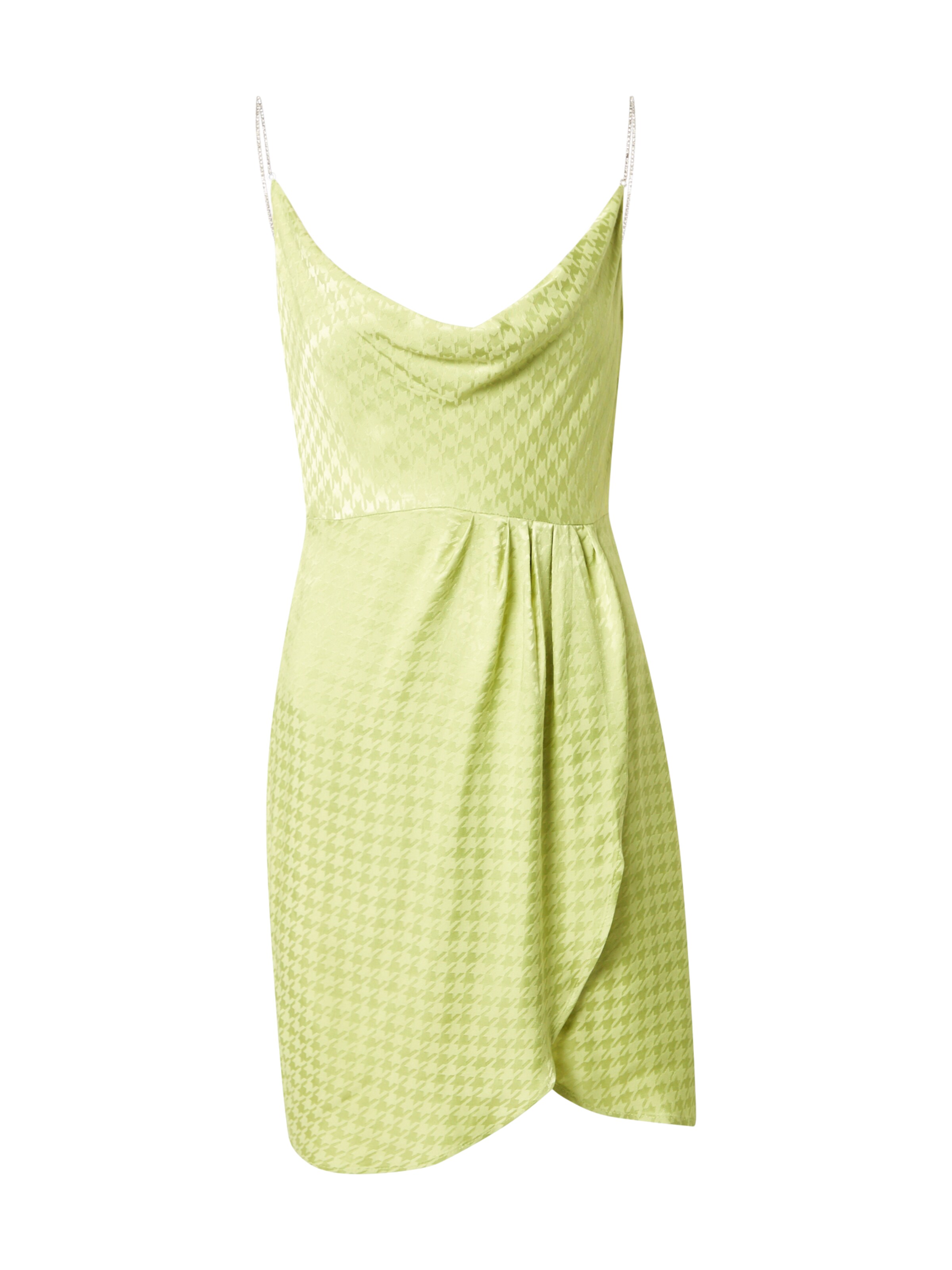 Warehouse - Vestido de gala en verde: frente