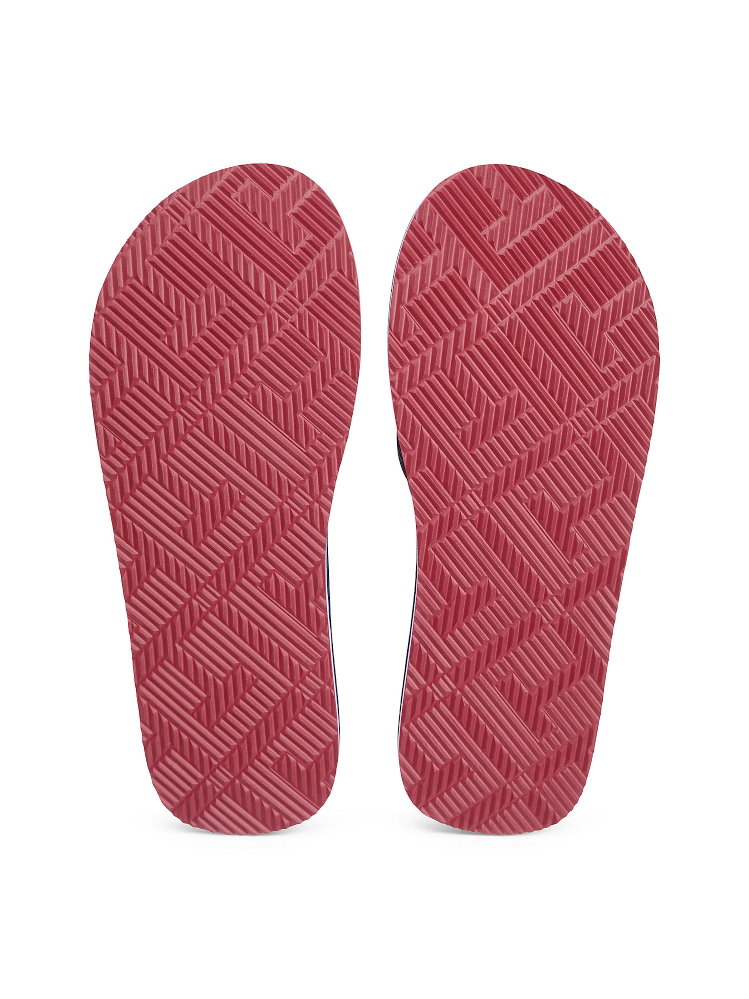 TOMMY HILFIGER Zehentrenner in Blau