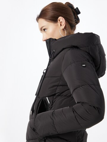 khujo Between-Seasons Coat 'Klayd' in Black