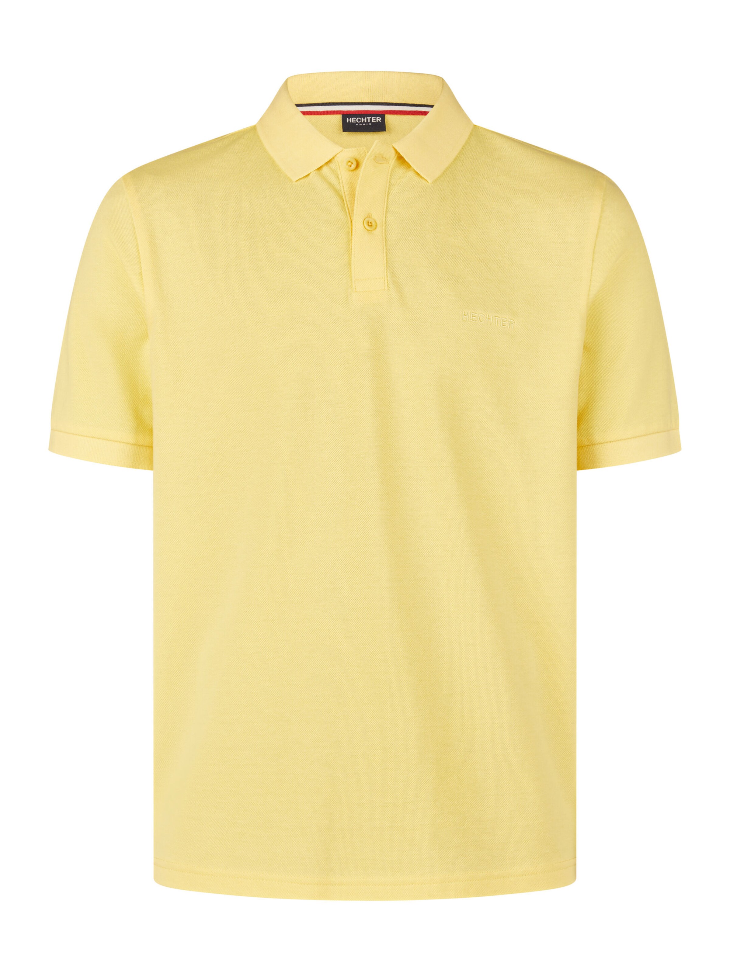 T-Shirt HECHTER PARIS en jaune : devant