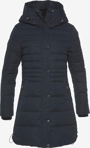 POLARINO Outdoor Coat in Blue: front