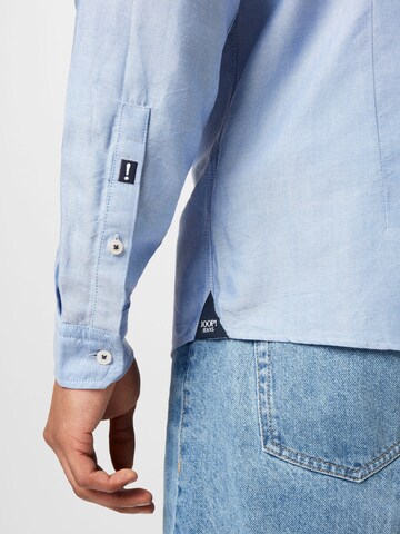 mėlyna JOOP! Jeans Priglundantis modelis Marškiniai 'Haven'