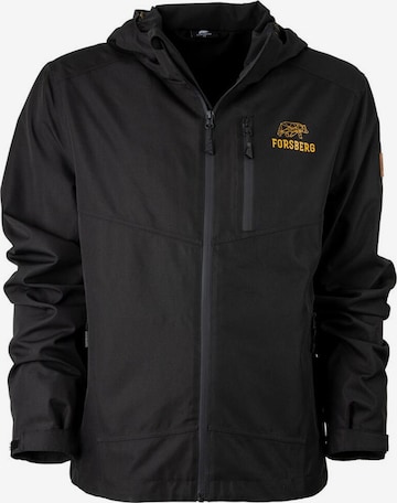 FORSBERG Performance Jacket in Black: front