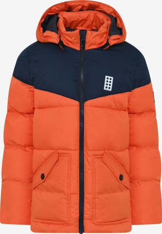 LEGO® kidswear Winter Jacket 'LWJEBEL 733' in Orange: front