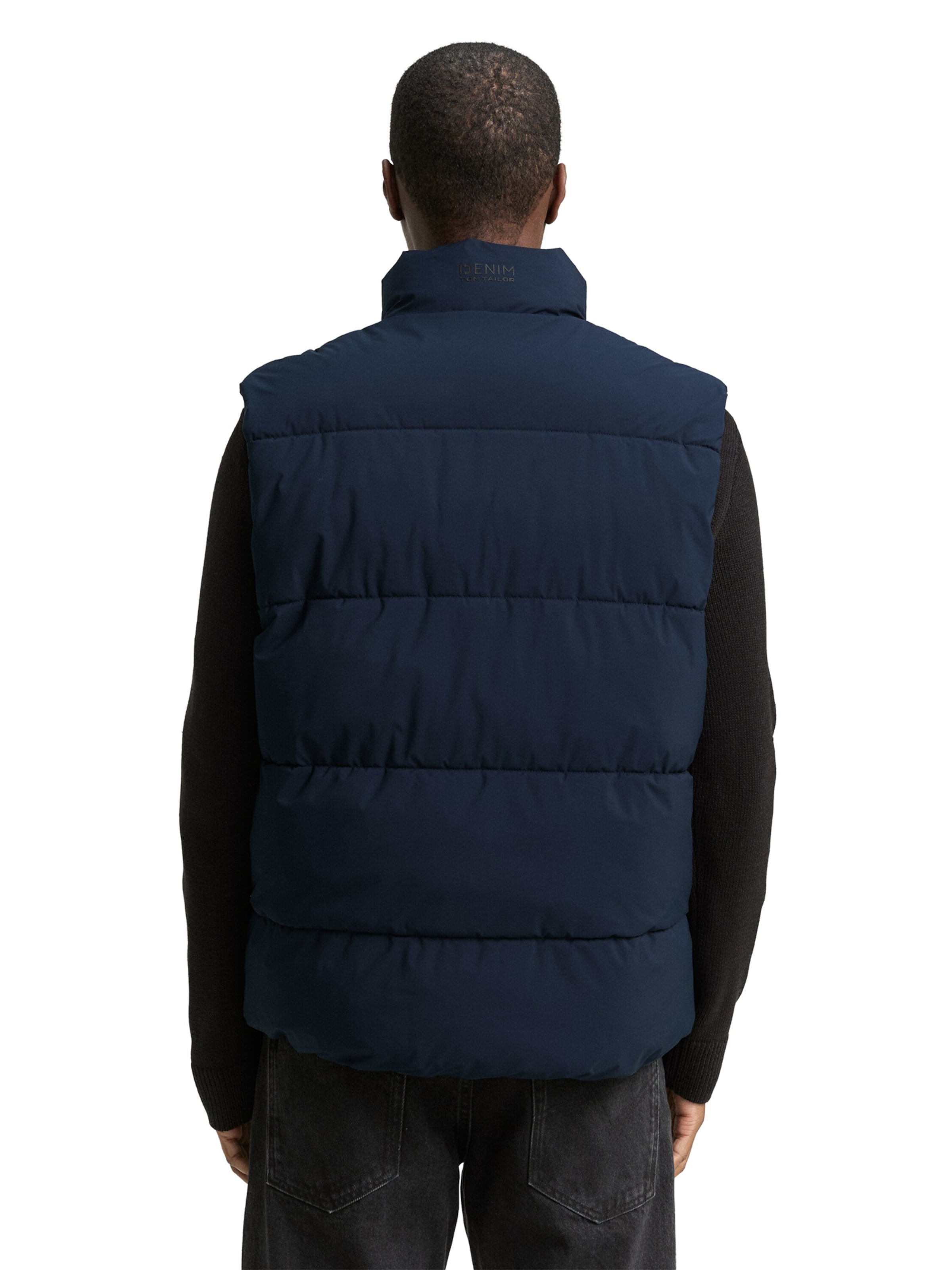 TOM TAILOR DENIM Vest in Blue