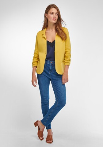 Cardigan Peter Hahn en jaune