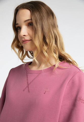 Sweat-shirt Schmuddelwedda en rose